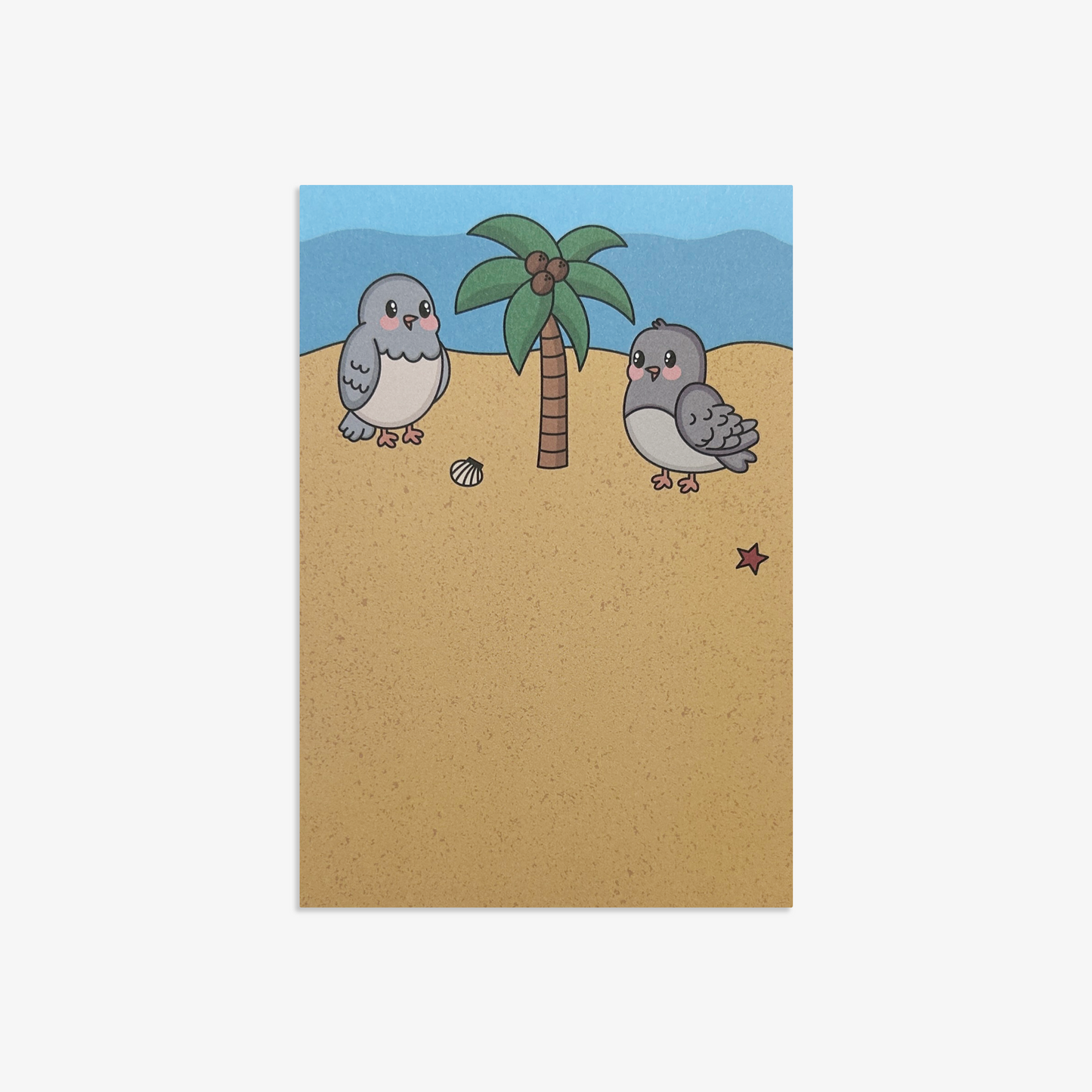 Birdies At The Beach Notepad
