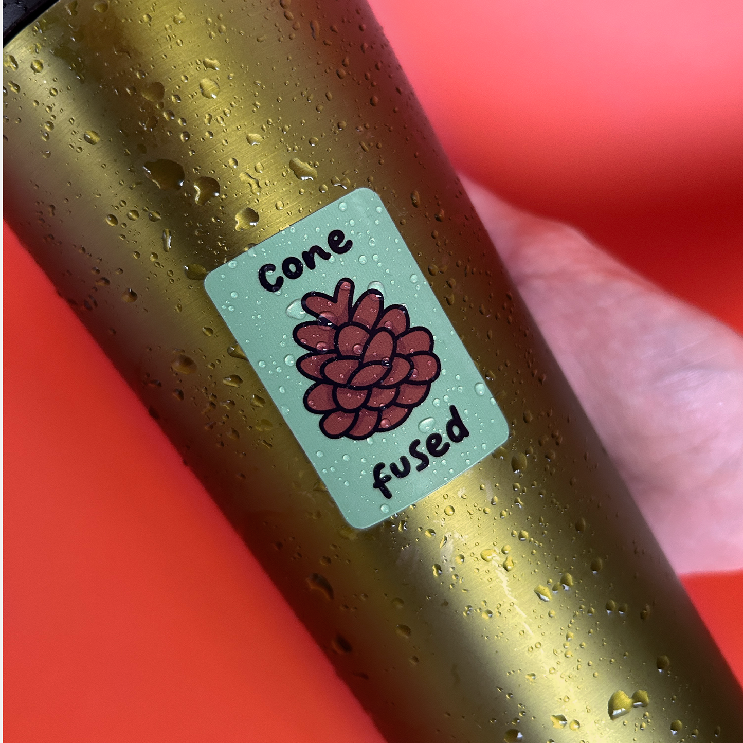 ConeFused Vinyl Sticker