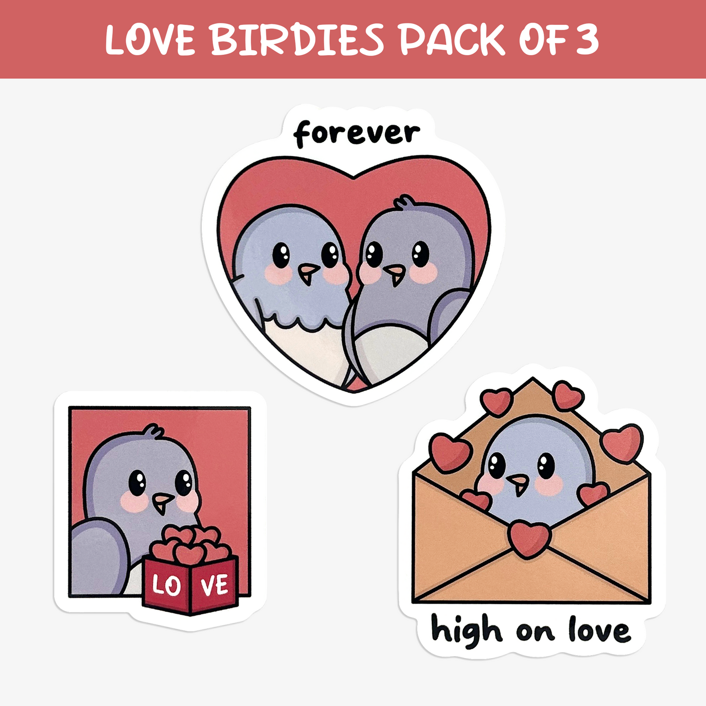 Sticker Set Vol. 6: Love Birdies