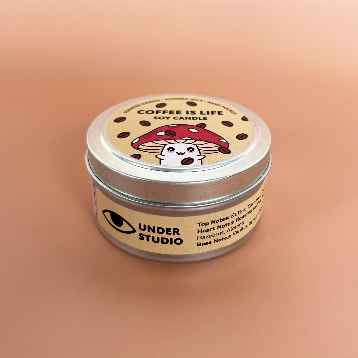 Coffee Is Life Scented Soy Candle
