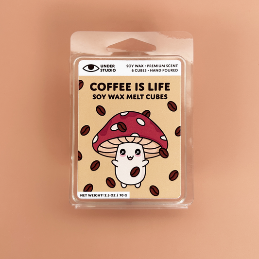 Coffee Is Life Soy Wax Melt Cubes