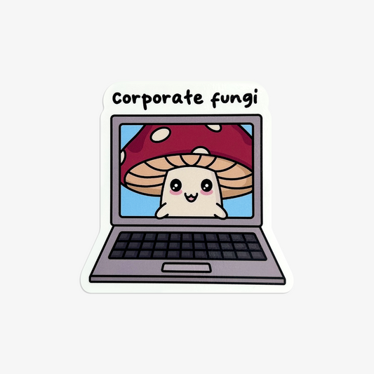 Corporate Fungi Vinyl Sticker