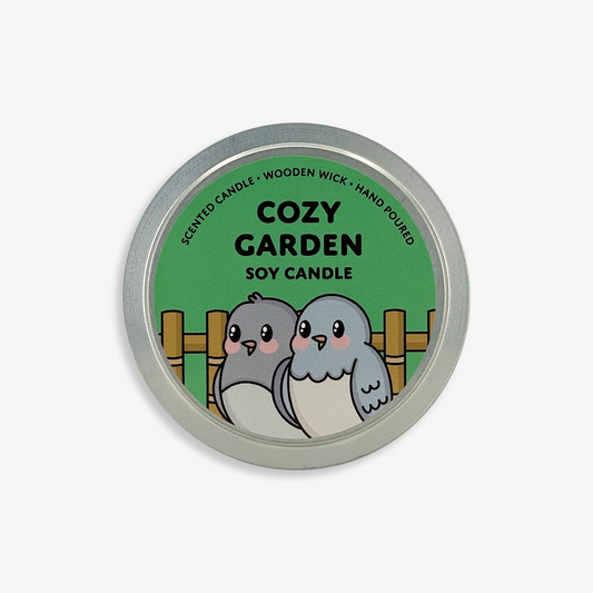Cozy Garden Scented Soy Candle