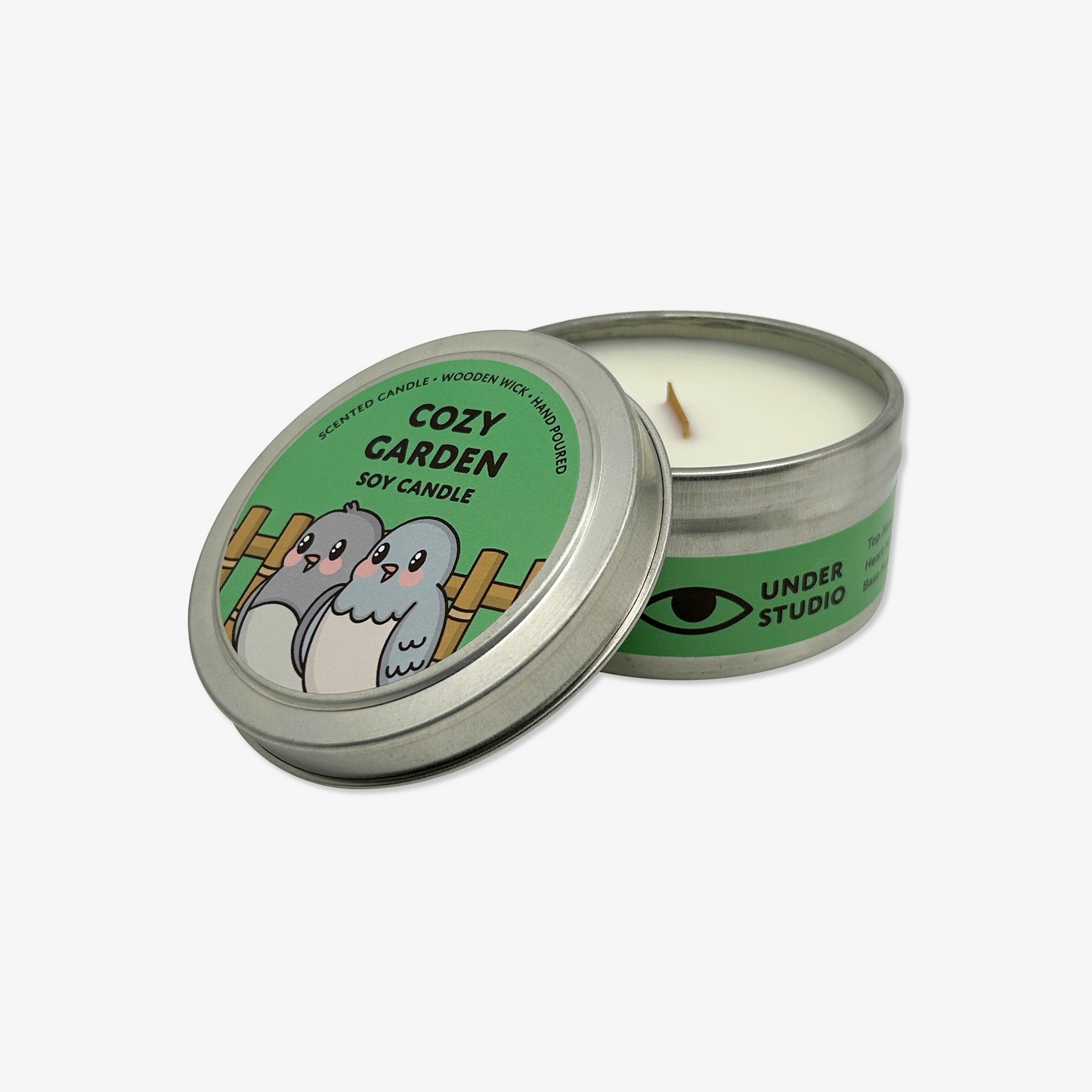 Cozy Garden Scented Soy Candle