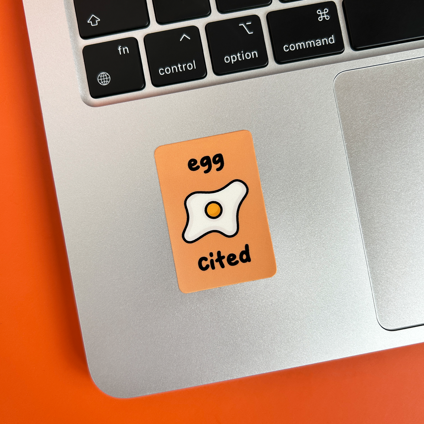 EggCited Vinyl Sticker