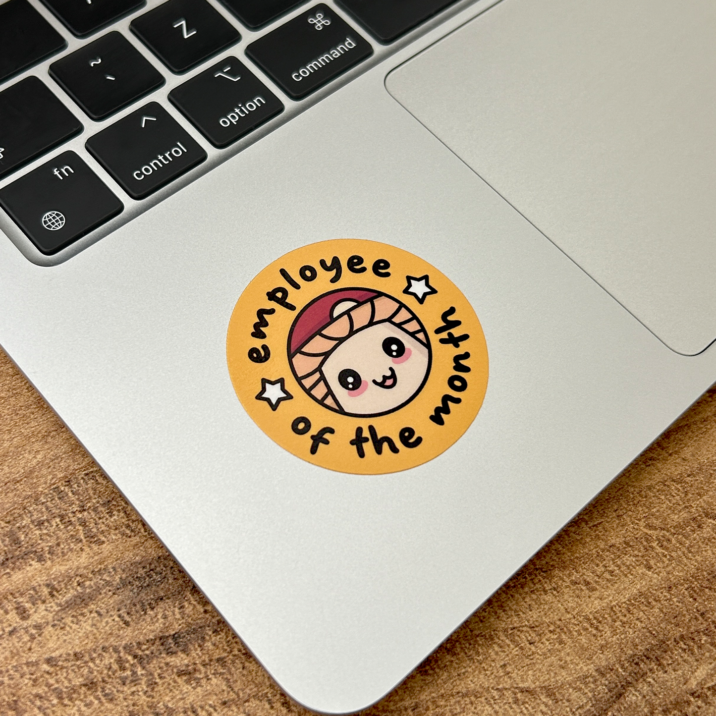 Employee Of The Month Vinyl Sticker