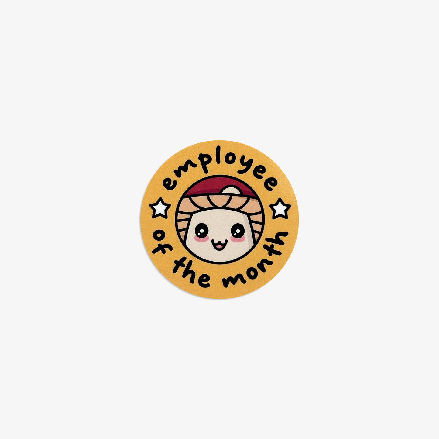 Employee Of The Month Vinyl Sticker
