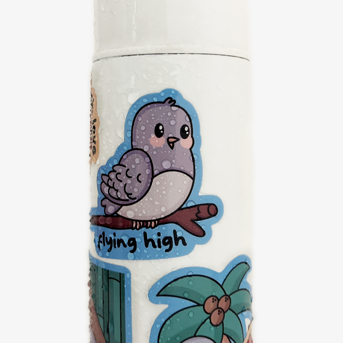 Flying Edge Sticker Flying High Birdie Vinyl Sticker – Under Studio Shop