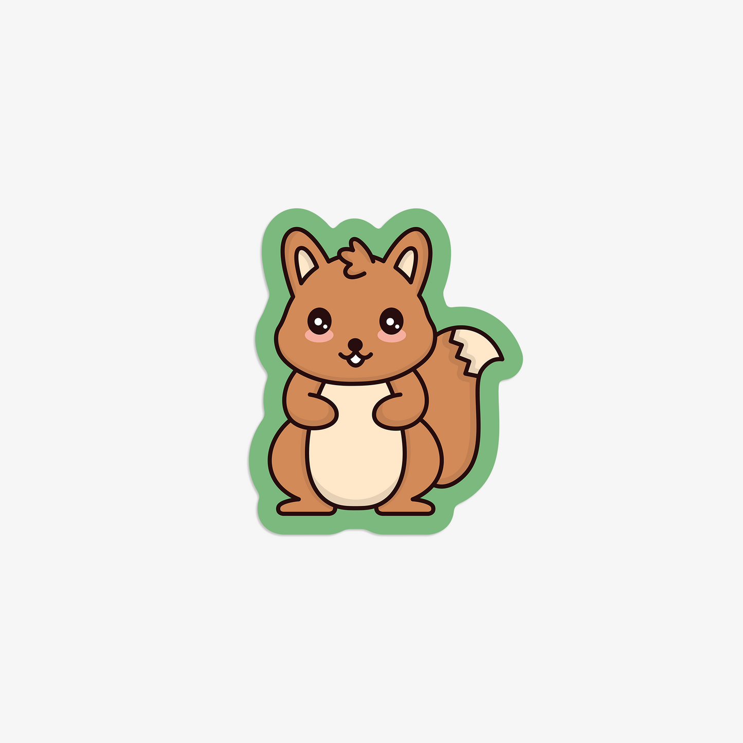 Squirrel Vinyl Sticker