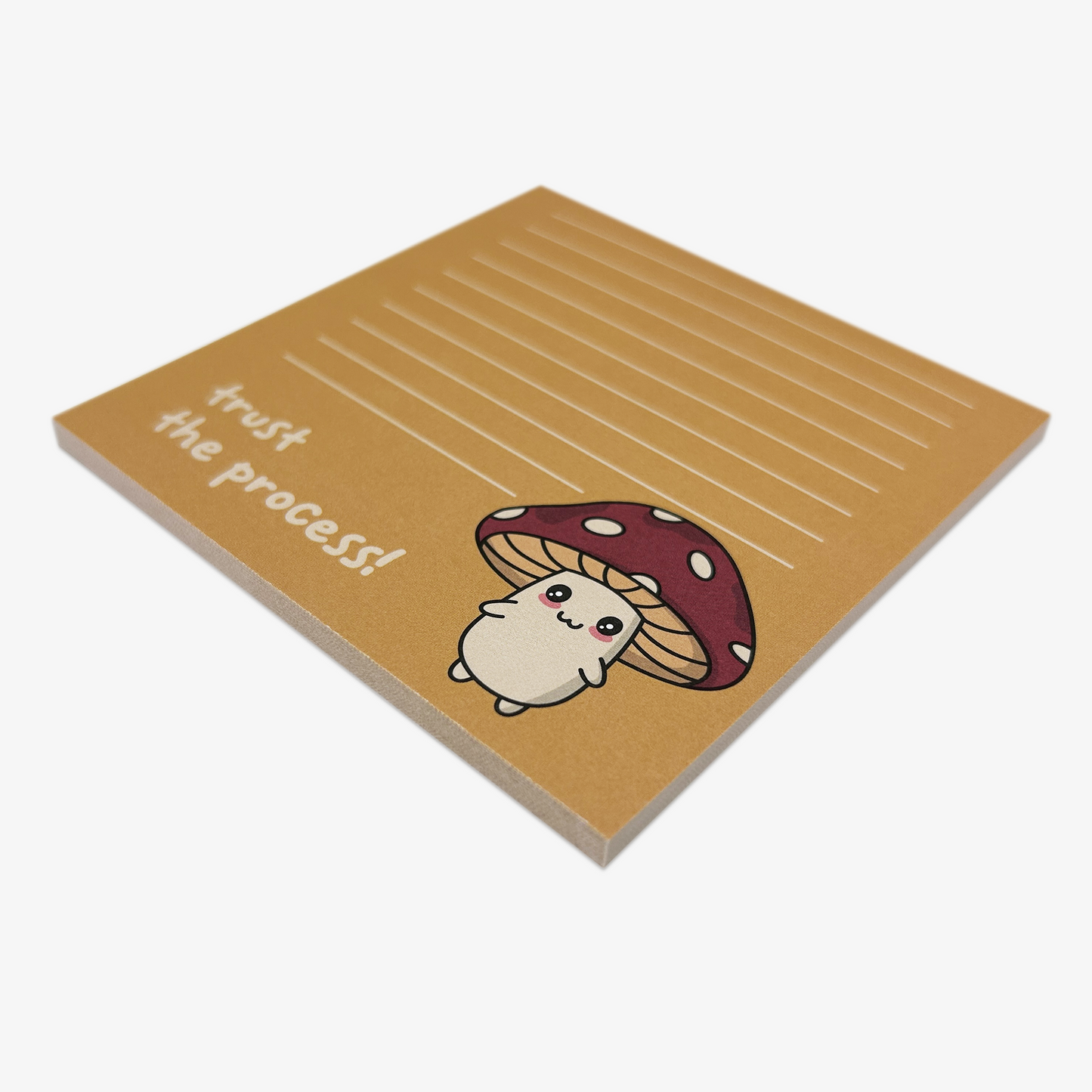 Trust The Process Mushroom Notepad