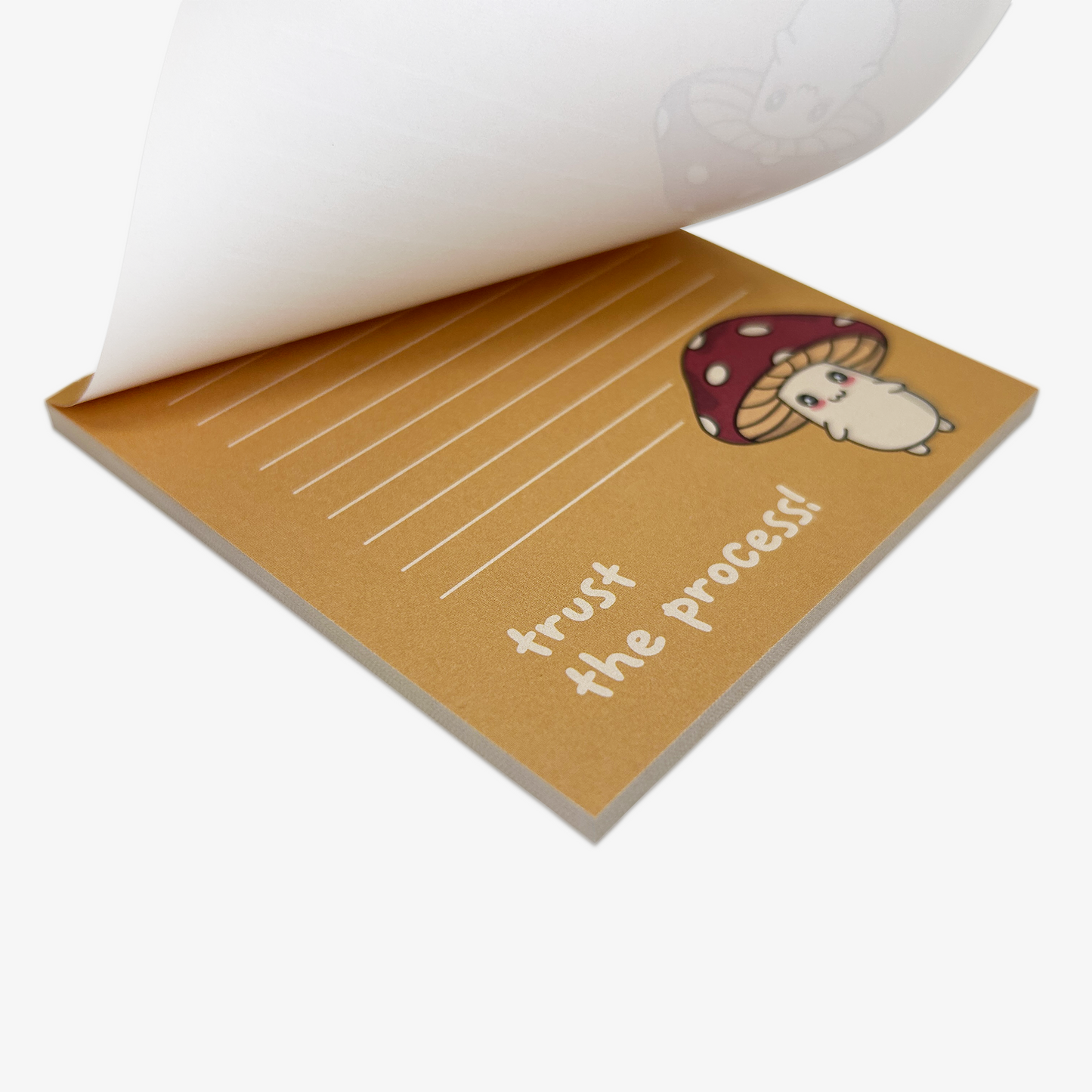 Trust The Process Mushroom Notepad