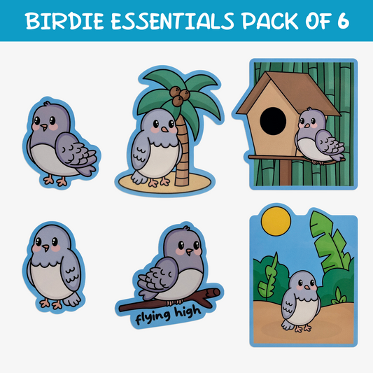 Sticker Set Vol. 1: Living Like A Bird